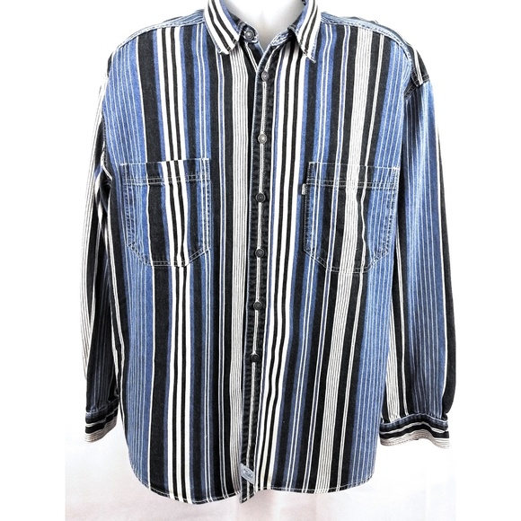Levi's Other - 🔥Vintage 90's Levis Striped Button Down